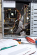 IT Engineer Working