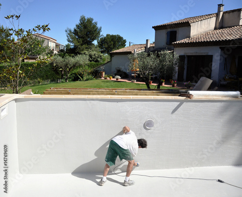 Photo: Construire une piscine creusée Construire une piscine creusée