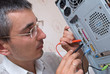 IT Engineer Working