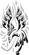 Vector illustration of phoenix