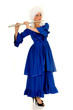 Baroque flautist