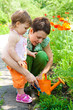 Doing gardening Doing gardening