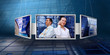 monitors with business architecture