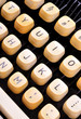 vintage keyboard