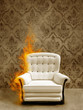 Illustration: Seat in flame Seat in flame