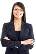 Friendly businesswoman