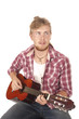 young guitarist