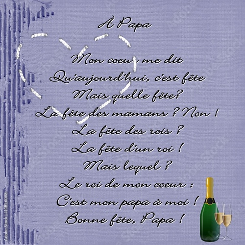 Illustration: carte fête des pères carte fête des pères