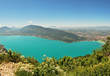 alps lake panorama