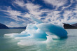 Photo: Blue iceberg in Patagonia, Chile Blue iceberg in Patagonia, Chile