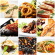 Seafood Collage