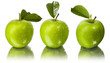 Photo en ligne au meilleur prix three apples with water drops