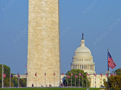 Photo: Washington DC : Capitole, Washington Monument Washington DC : Capitole, Washington Monument