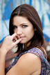 Beautiful Brunette with an edge