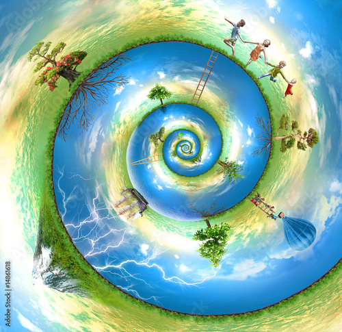 Illustration: happy Nautilus World happy Nautilus World