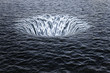 agujero en el agua,remolino