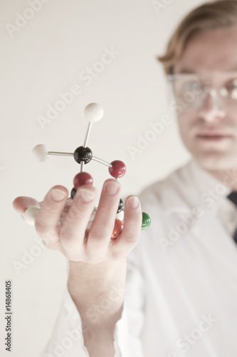 Photo: Science molecules Science molecules