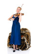Attractive violinist Attractive violinist