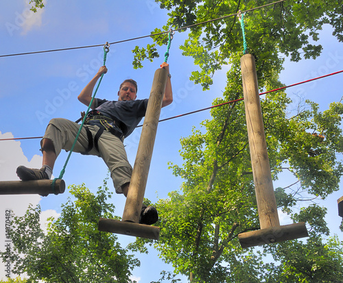 Photo: Accrobranche - Tree Climbing Accrobranche - Tree Climbing