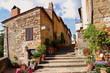 Pienza Treppe