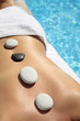Portrait of a woman at a Spa