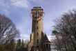 Spiegelslust Turm in Marburg in Nahaufnahme