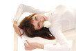 Photo: woman laying on table woman laying on table