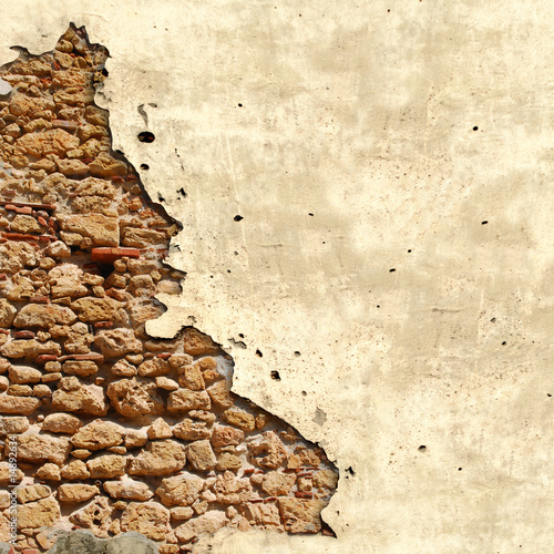 Foto: grunge wall from damaged house on cuba grunge wall from damaged house on cuba