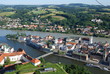 Passau - Ortspitze - Luftaufnahme