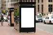 Photo en ligne au meilleur prix Bus Stop Billboard in the City