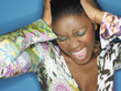 Foto: Stressed Woman Shouting Stressed Woman Shouting