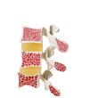 Artificial model of the stages of osteoporosis.