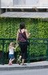 La maman et sa fillette