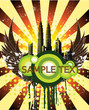Abstract city background