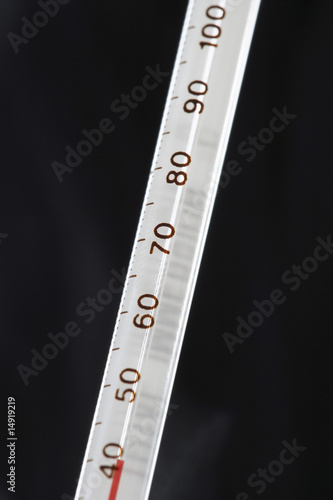 Photo: Thermometer, close-up Thermometer, close-up