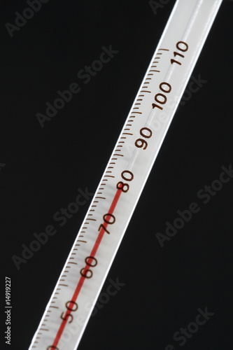 Photo: Thermometer, close-up Thermometer, close-up