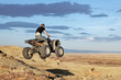 Photo: teen on quad ATV - four wheeler teen on quad ATV - four wheeler