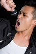 Asian Man Singing