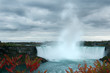 Photo: Spectacular scenic view of Niagara falls in Autumn Spectacular scenic view of Niagara falls in Autumn