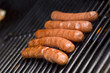 Hot Dogs on Grill