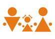 Family simple illustration