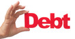 hand debt red hand debt red