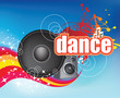 dance party music modern fun flyer design dance party music modern fun flyer design