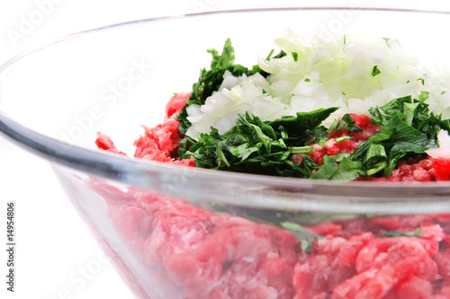 Photo: minced beef and onion minced beef and onion