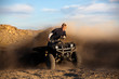 Photo: riding ATV - teen on quad riding ATV - teen on quad