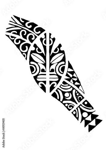 Maori Tattoo Mask