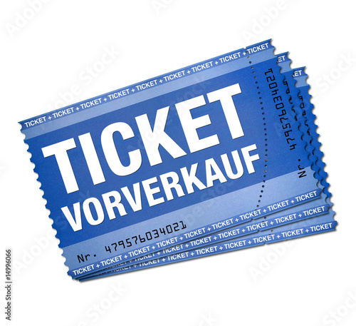 Ticket Vorverkauf Ticket Vorverkauf