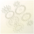 Gears  background. Technical drawing; heavy hi tech situation