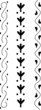 Vector floral scroll ornament