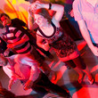 Photo: Dancing woman in a nightclub Dancing woman in a nightclub